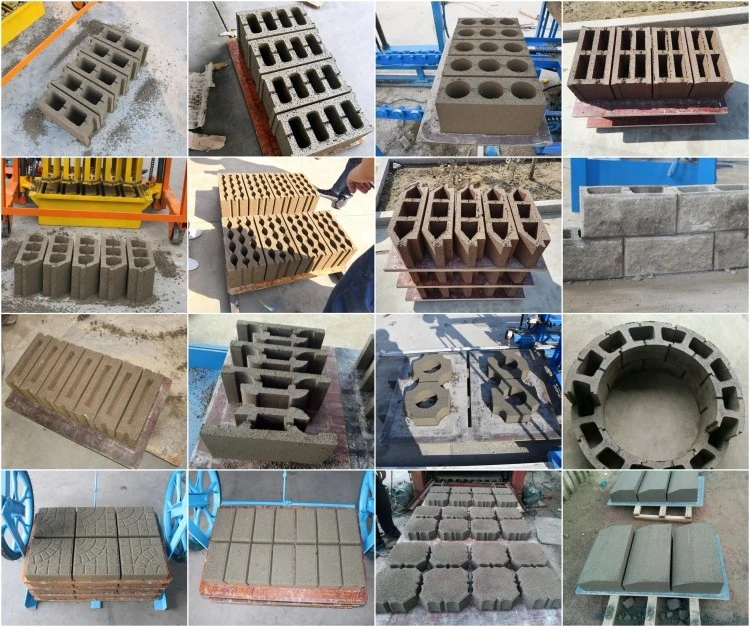 Concrete Construction Hollow Cement Blocks Machine on Sale