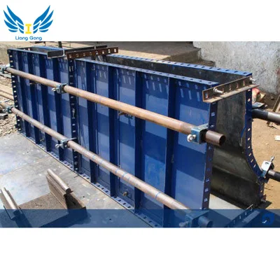 Lianggong Precast Traffic Barrier Formwork, Cast in